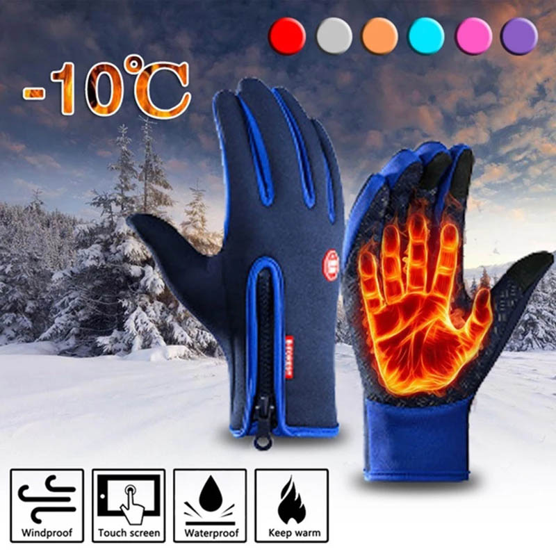 Spearfishing Glove - Kış sıcak erkek dokunmatik ekran eldiveni